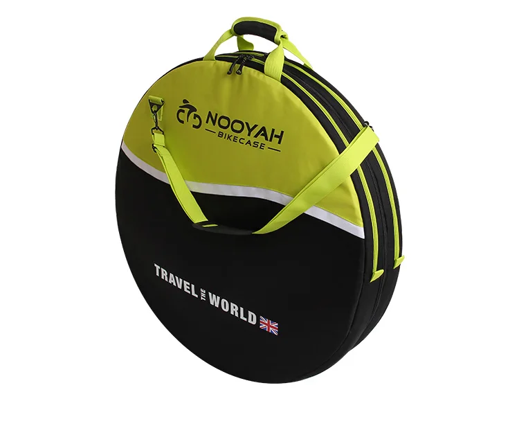 NOOYAH Fahrradradtasche Fahrradrenn Ersatzrad Transporttasche 3 Lagiger Stoffschutz Reifenpackung 2 in 1 Fahrradzubehör – Detail 22