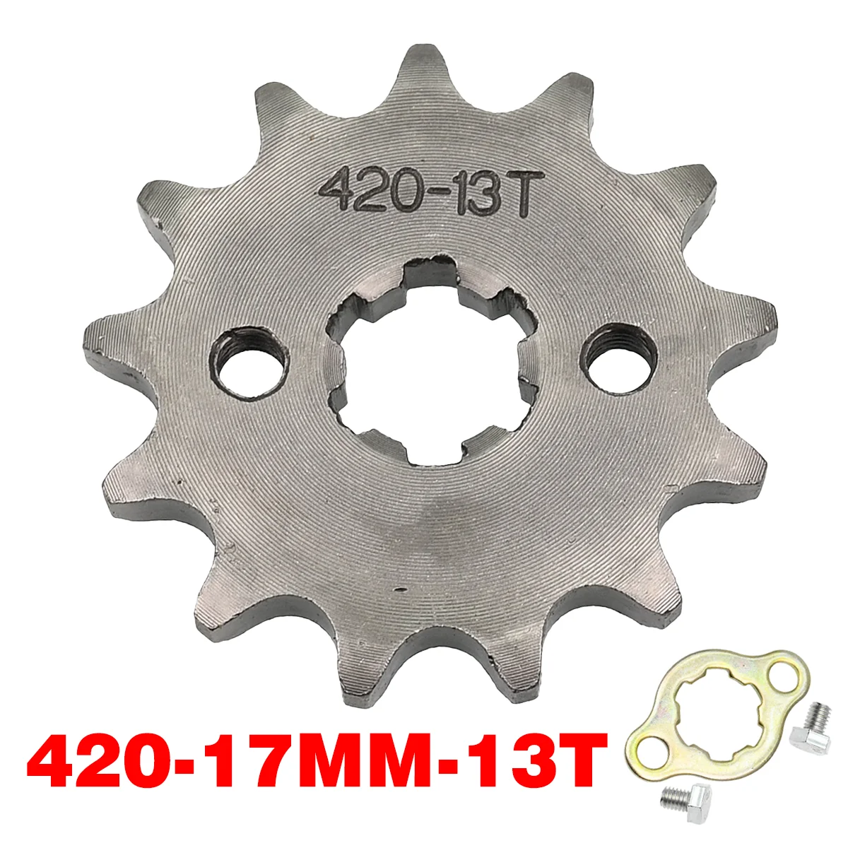 420 # 17mm 10 11 12 13 14 15 16 17 18 19T Zähne Vorne Motor Kettenrad Für Dirt Pit Monkey Dax Bike Go Kart ATV Quad Motorrad – Detail 7