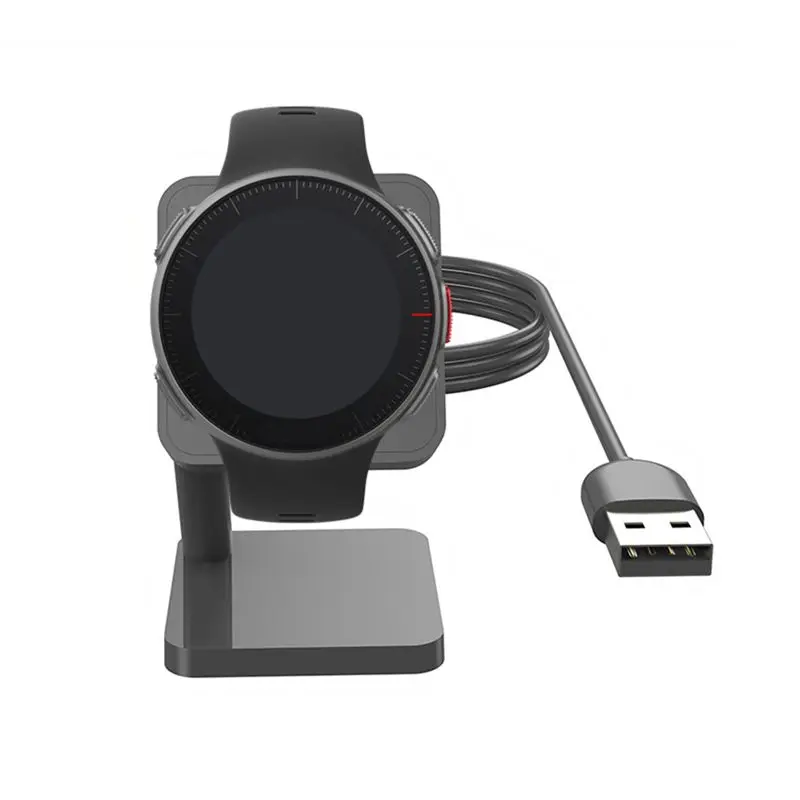AED6-데스크탑 스탠드 어댑터 Polar Grit X/Pro/Ignite/2/Vantage V/M/V2/M2용 USB 충전 케이블 도킹 스테이션 홀더