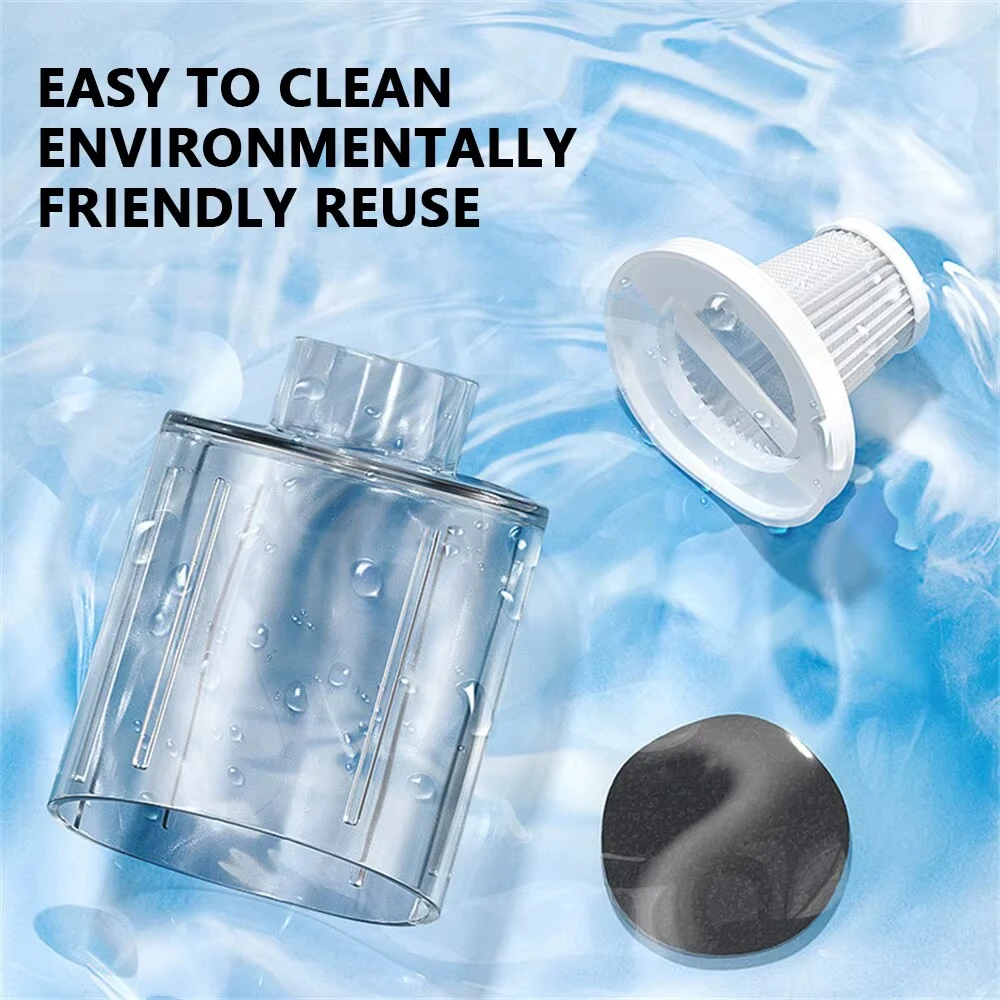 Automatic Cordless Vacuum Cleaner Portable Powerful Suction Wet and Dry 120W Rechargeable for Home Car Interior Cleaner and Pets