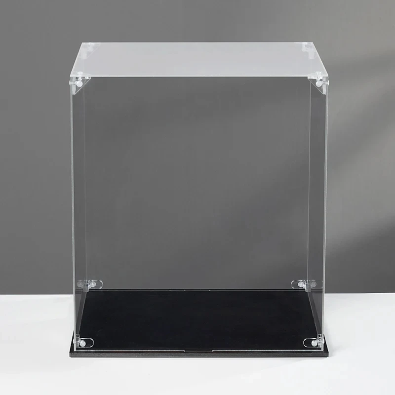 로보타임 로커 모델 키트 전시 케이스, 고투명도 수집가 박스, 측면 도어 수납 쇼케이스, DIY 퍼즐 선물용