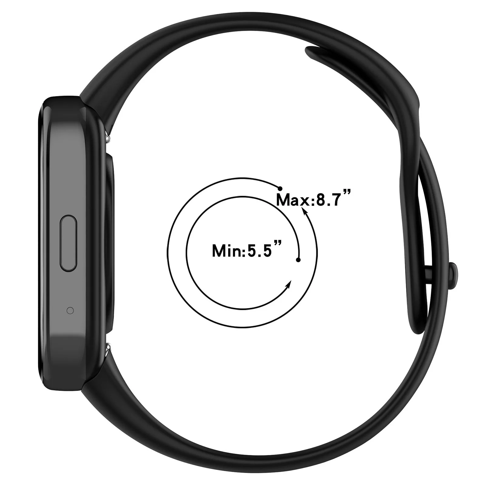 Original Silikonarmband + Hülle für Xiaomi Redmi Watch 3 Active Smartwatch Armband Sportarmband Correa Redmi Watch 3 Lite Band – Detail 6