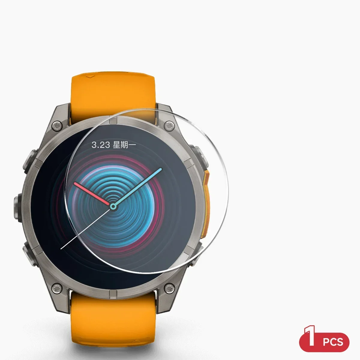 Premium Tempered Glass Screen Protector for Smartwatches - Anti-Scratch, 9H Hardness, Multiple Pack Options