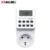 Electronic Digital Timer Switch Socket 24 Hour Cyclic EU UK AU US BR FR Plug Kitchen Timer Outlet Programmable Timing Socket 1