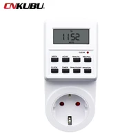 Electronic Digital Timer Switch Socket 24 Hour Cyclic EU UK AU US BR FR Plug Kitchen Timer Outlet Programmable Timing Socket 1
