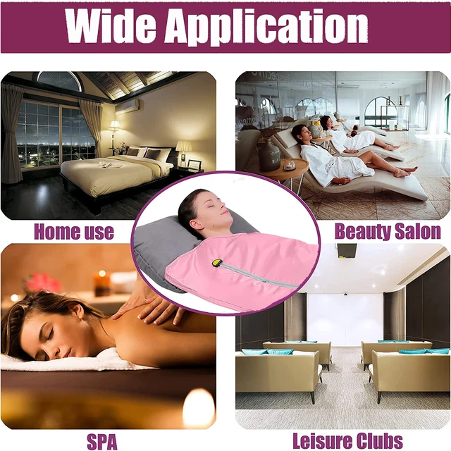 Zsírégető Szauna Takaró Karcsúttal A Fogyáshoz Spa Detox Infravörös Romote Control Fűtő Otthoni Test Shaper Eu/Usa - Image 6