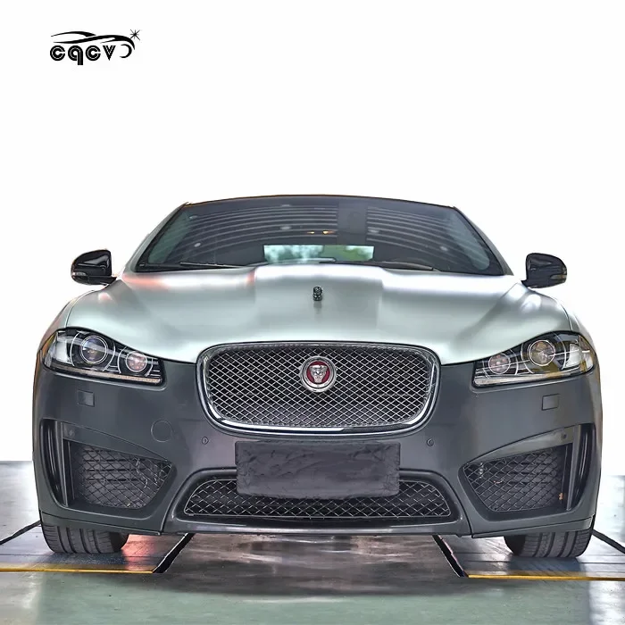 Body kit for Jaguar XF in xfr-s style auto tuning parts front bumper rear diffuser spoiler and exhaust  car accessories custom