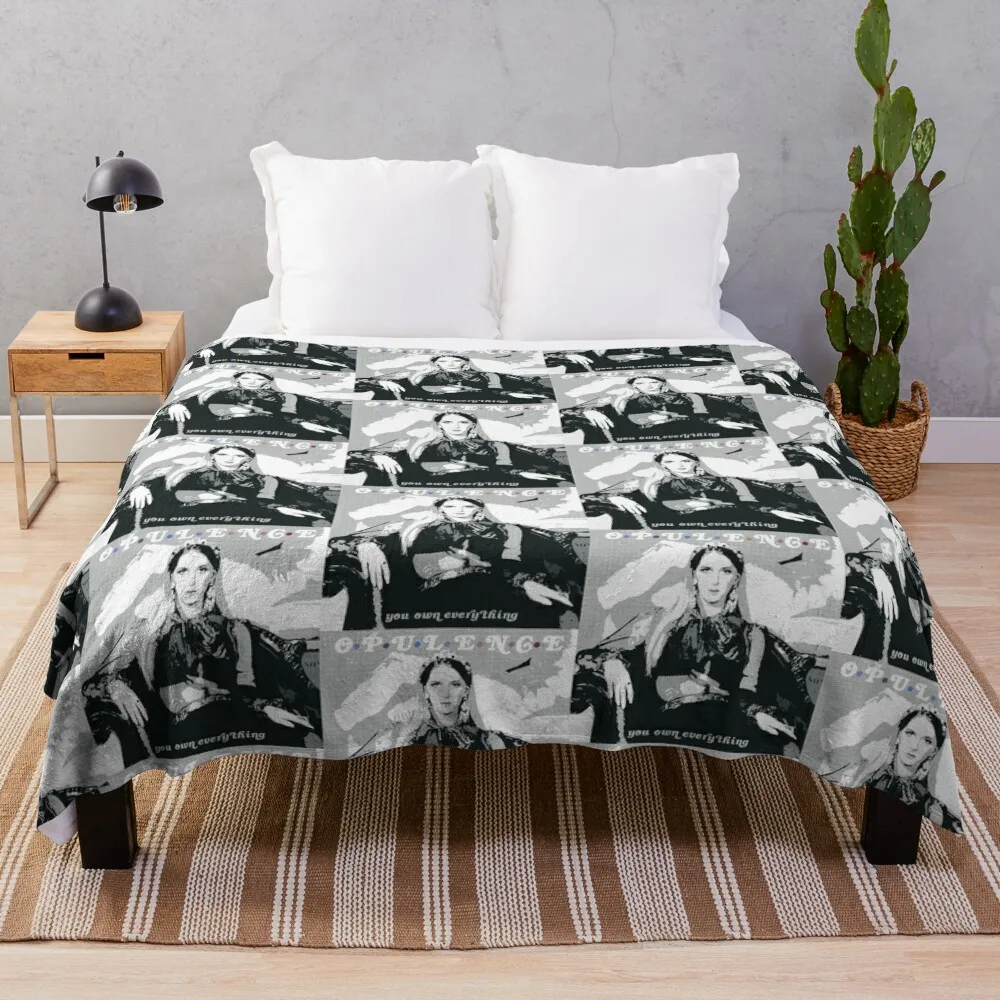 

Opulence//You Own Everything Throw Blanket for sofa sofa bed Sleeping Bag Blankets