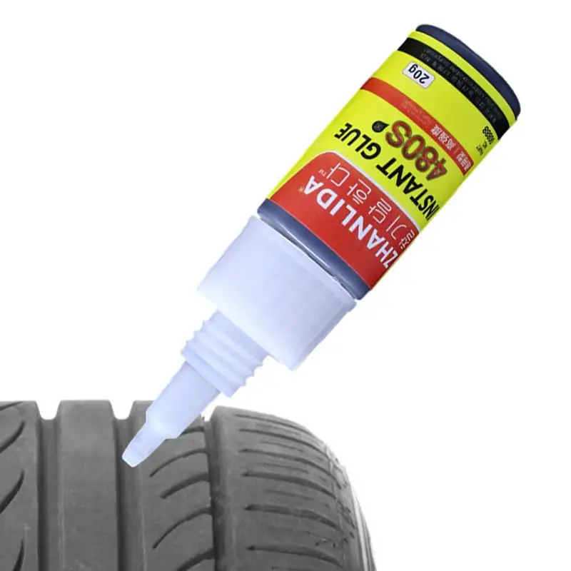 

Waterproof Car Tire Glu Rubber Toughened Adhesive Glue 480s Instant Glue Black Glue For Boots Quick Dry Automotive Adhesive 20g