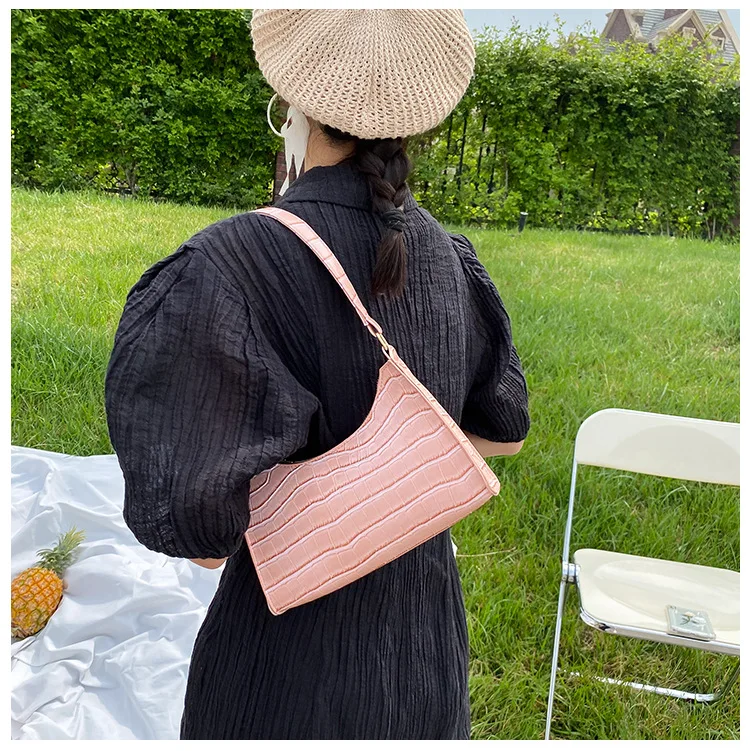 Fashion Exquisite Shopping Bag Retro Casual Women Totes Shoulder Bags Female Leather Solid Color Chain Handbag for Women women shoulder bag women tote bag