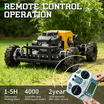 Robot Rasaerba a Controllo Radio Personalizzato di Qualità Industriale CE EPA, a Raggio Zero, Efficiente dal Punto di Vista Energetico