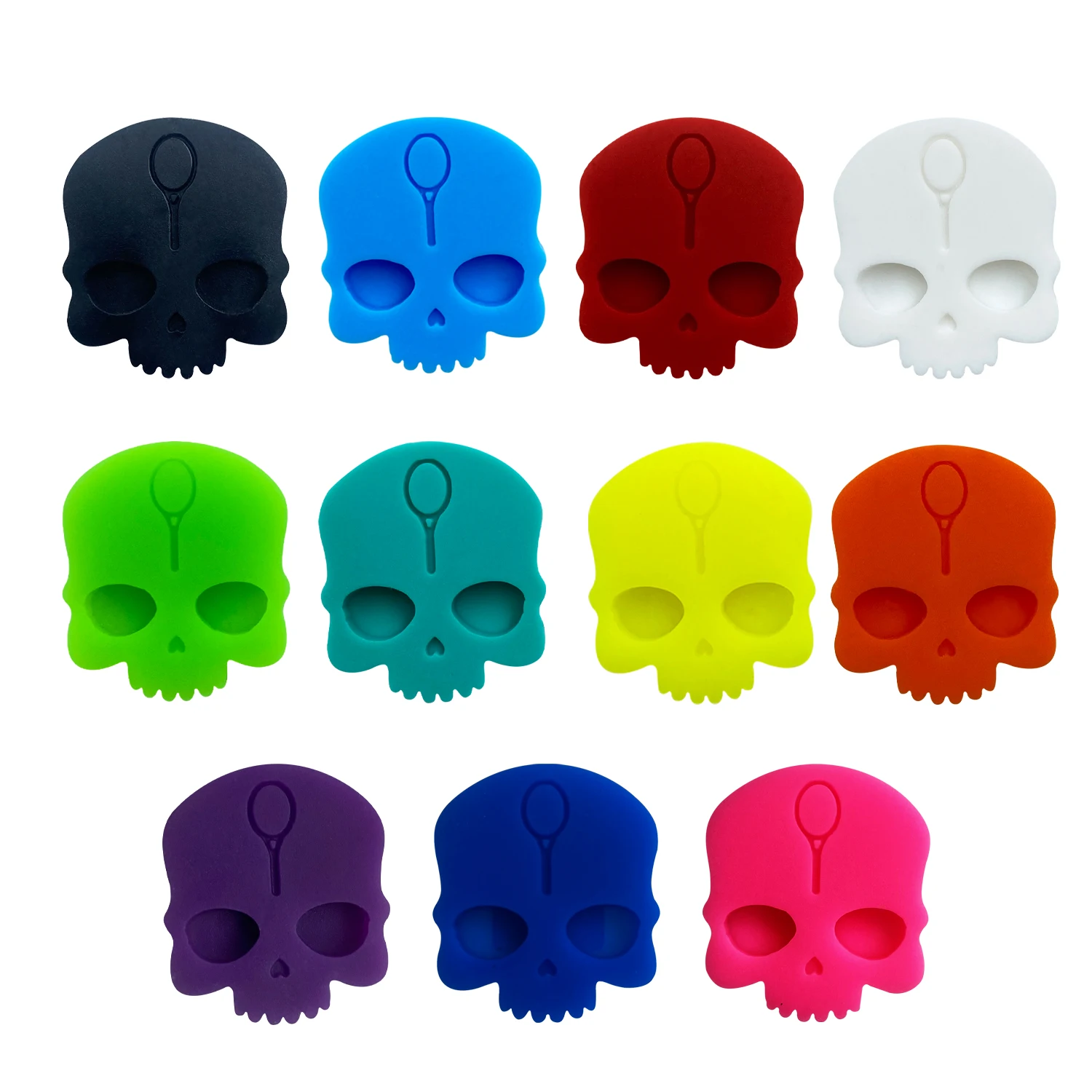 

50pcs/lot skull vibration dampener