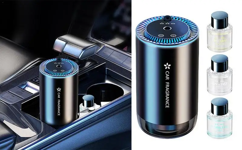 

Car Diffuser Air Freshener Long Lasting Auto Mini Diffuser Humidifier Fragrance Universal Bedroom Car Kids Room Decor Accessory