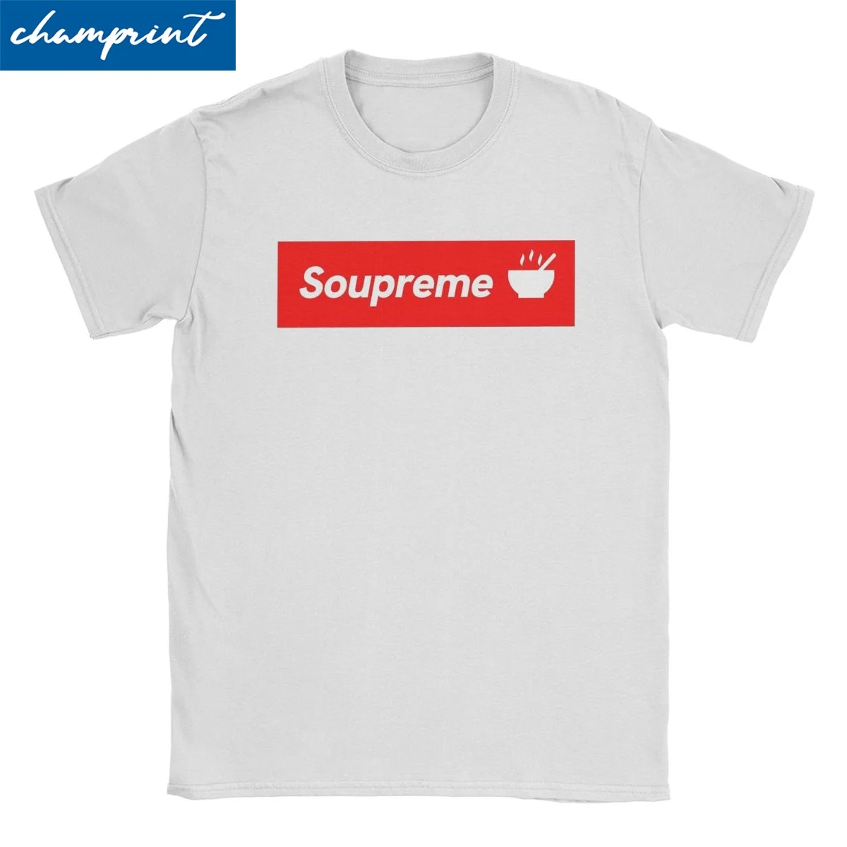 

Soupremes Funny T Shirt for Men Women Cotton Funny T-Shirts Round Neck Tees Short Sleeve Tops Gift Idea