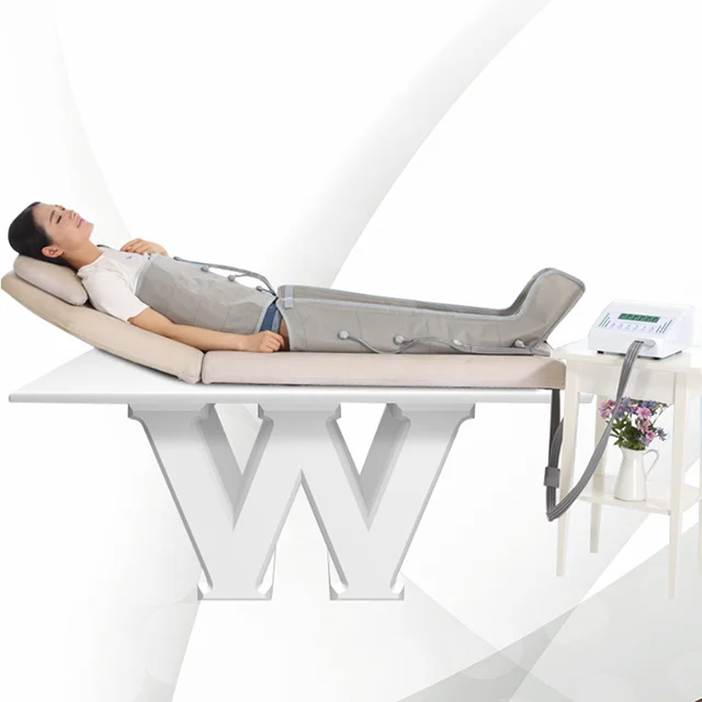 Air Wave Pressure Lymphatic Drainage Vacuum Therapy Machine Muscle Relaxing Leg Waist Body Air Massage for Health Beauty