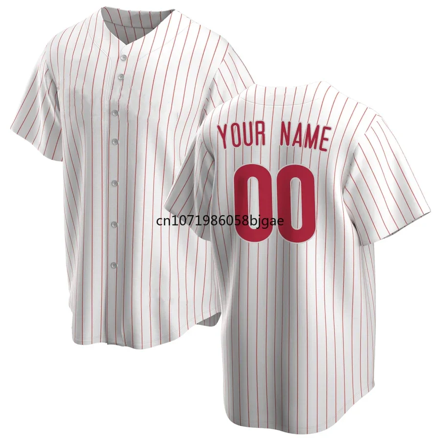 thumbnail image 1 of Camiseta de Bryson Stott Camiseta de béisbol de Estados Unidos de Filadelfia Camiseta de 3 Bryce Harper Camiseta de 7 Trea Turner Todas cosidas Tallas de EE. UU. S-XXXL, 1 of 4