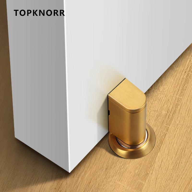 Punch-free Door Suction Anti-collision Home Door Bedroom Stop Touch Resistance Strong Magnetic Suction