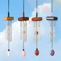 1pcs Wind Chimes Pendant Aluminum Tube Metal Pipe Wind Chimes Bells Balcony Outdoor Yard Garden Home Hanging Decorations 1