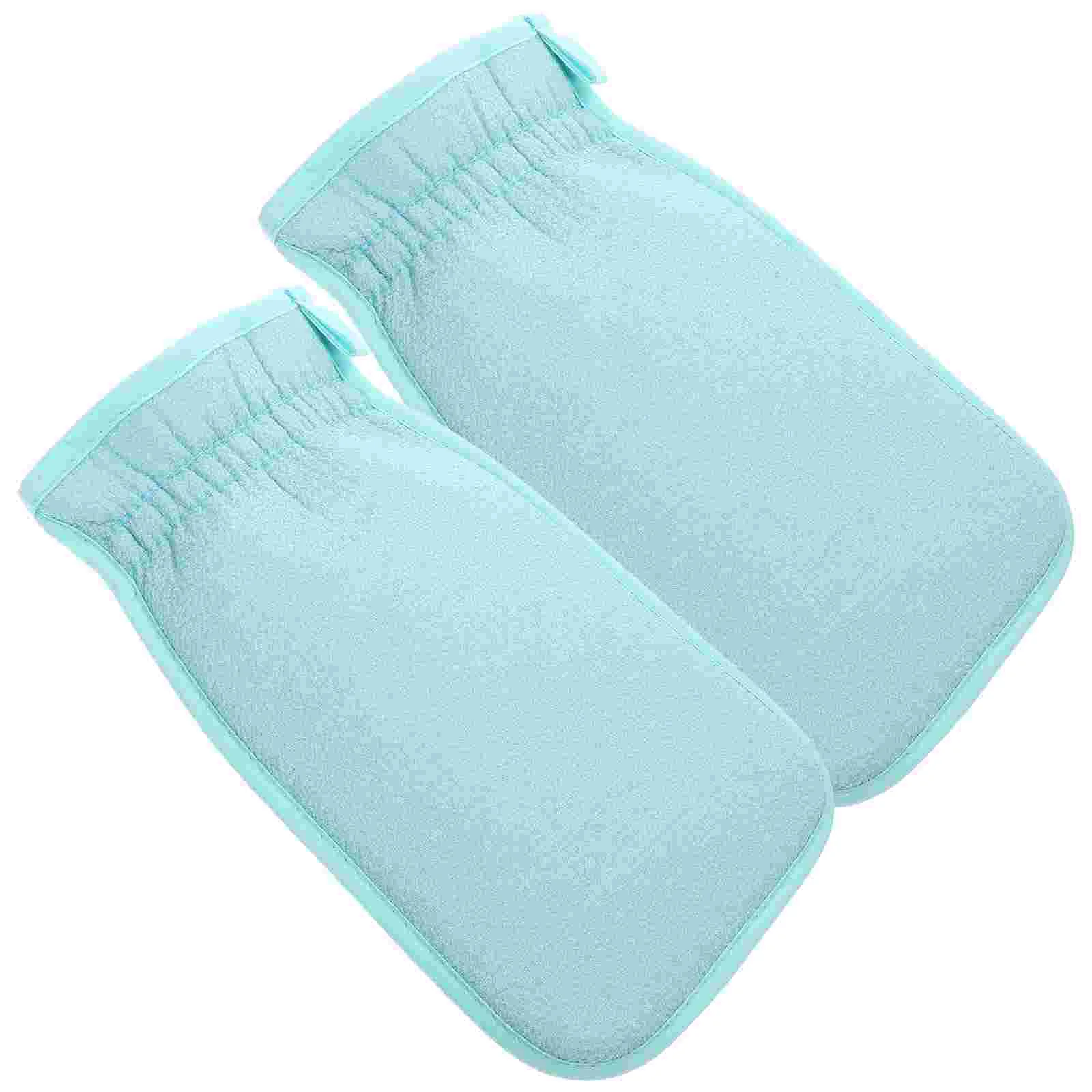 

2pcs Bath Gloves Adults Exfoliating Gloves Bathing Shower Exfoliating Mittens Bath Scrubber Towels