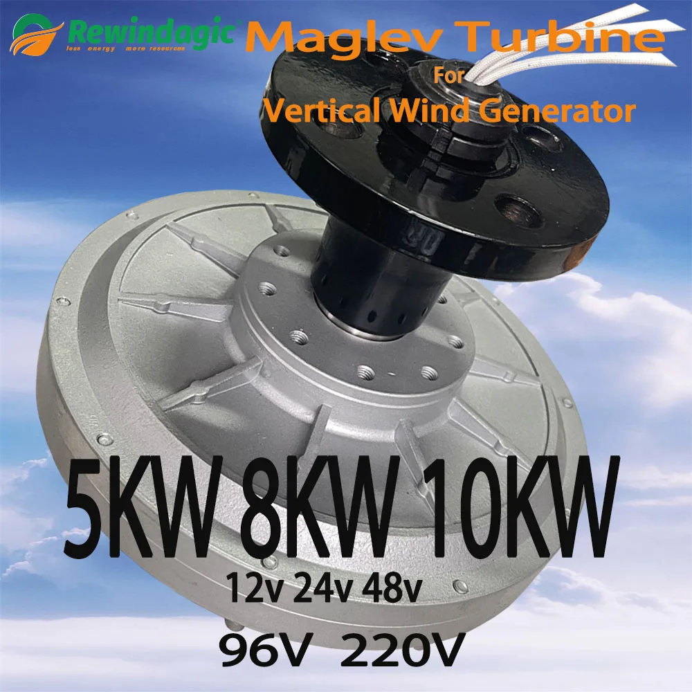 Low-Speed-Maglev-Generator-Turbina-E-lica-Gearless-Permanent-Magnet-AC ...