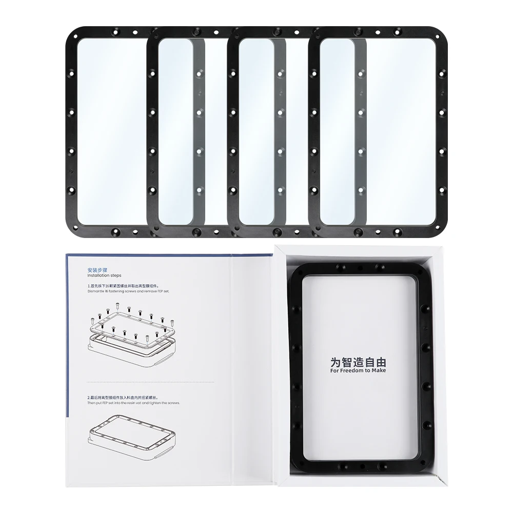 Anycubic-fep Film Conjunto para Impressoras 3d Photon Mono Integrated Release Lcd Peças de Impressora de Resina 6.6 pc Pcs Pcs - Imagem 3