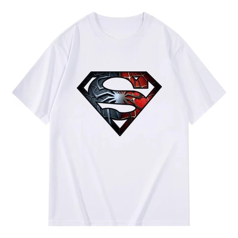 تي شيرت سوبرمان قطني بأكمام قصيرة للرجال من Marvel...