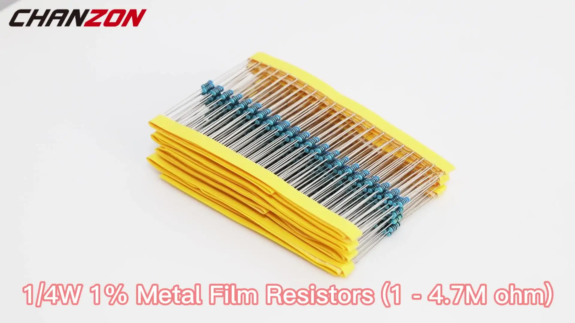 121 Values 100pcs 1/4W 1% 1ohm - 4.7M Metal Film Resistors 1/4 Watt High  Precision MF Fixed Resistance 100 220 330 1K 10K ohm - AliExpress 502 100個 1/4W 10ohm-1M 1% 金属膜抵抗器 0.25W 2.2 10 100 120 150 220 270 330