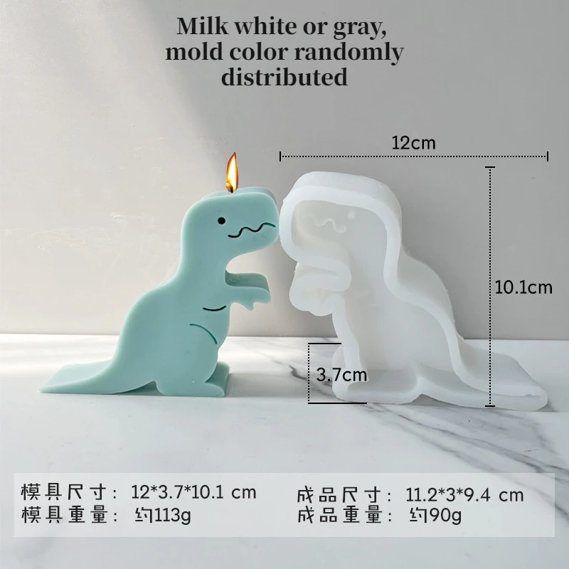 Dinosaur-Themed Silicone Molds for Aromatherapy & Resin Crafts