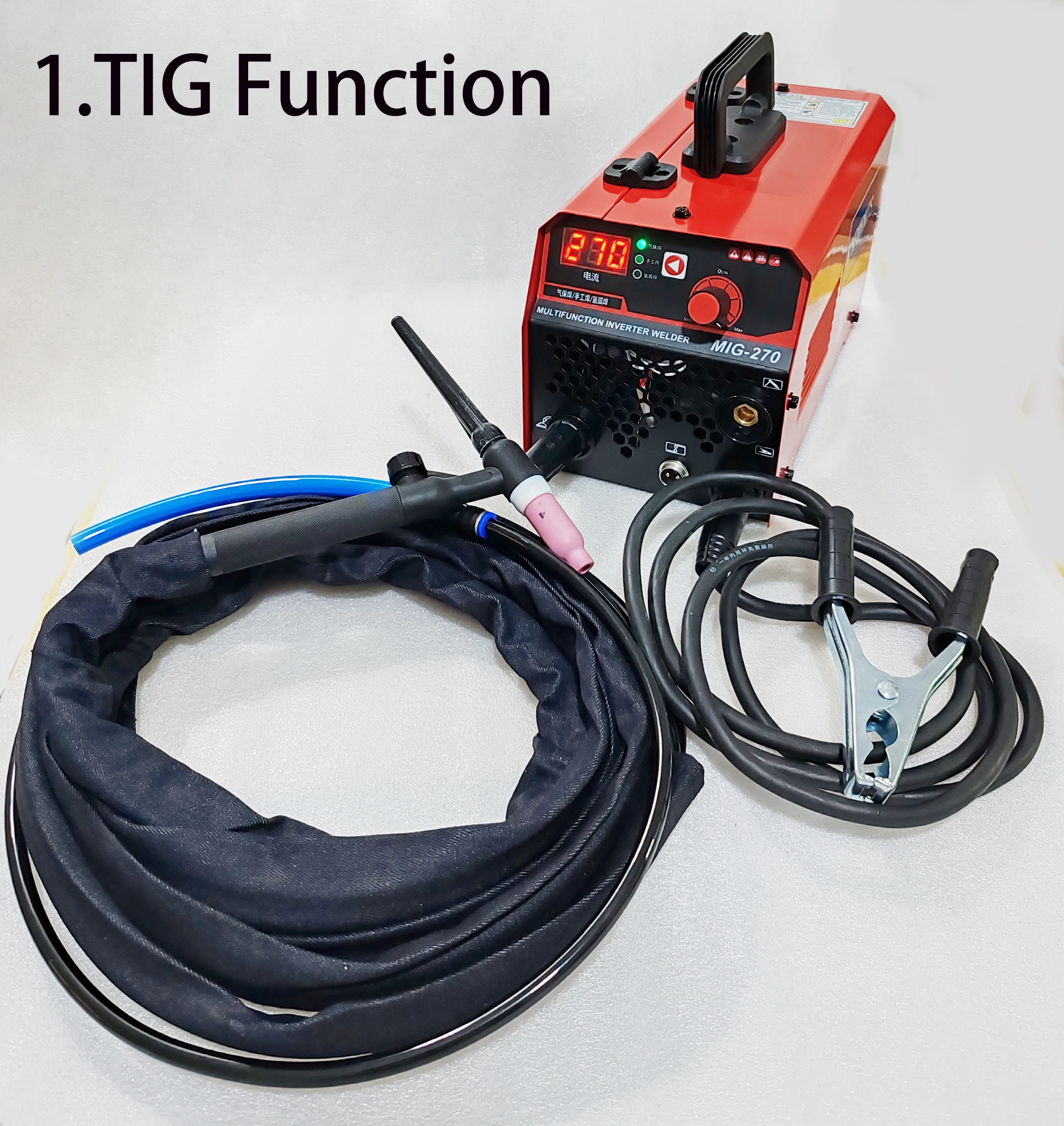 Tig Gasless Mig AC/DC Welder Aluminum Welding Machine ARC Stick Welder Tools IGBT Inverter soldador With Pulse сварочный аппар