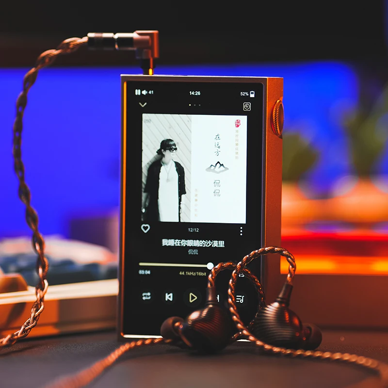 SHANLING-M5超薄型オーディオポータブルミュージックプレーヤー、mp3