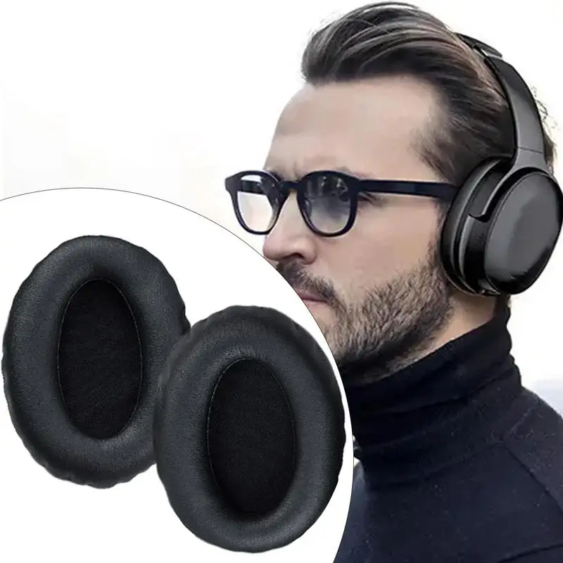 For For Sony WH-1000XM3 Ear Cushion For Headphone 1 Pair Sponge Headphone Cover Replacement Headset Earpads For Daily Commuting