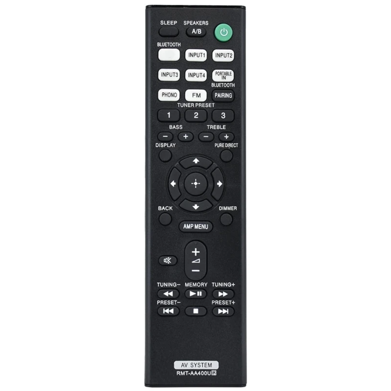 Telecomando Sony RMT-AA401U Per Ricevitori AV STR-DH190, DH590, DH790 E Soundbar – Nuovo