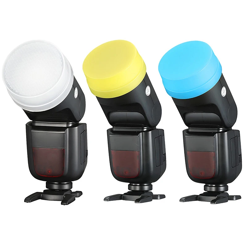 

Godox V1 AD100Pro AD200 AD200Pro Speedlite вспышка Белый Синий Желтый диффузор Мягкая коробка фотовспышка