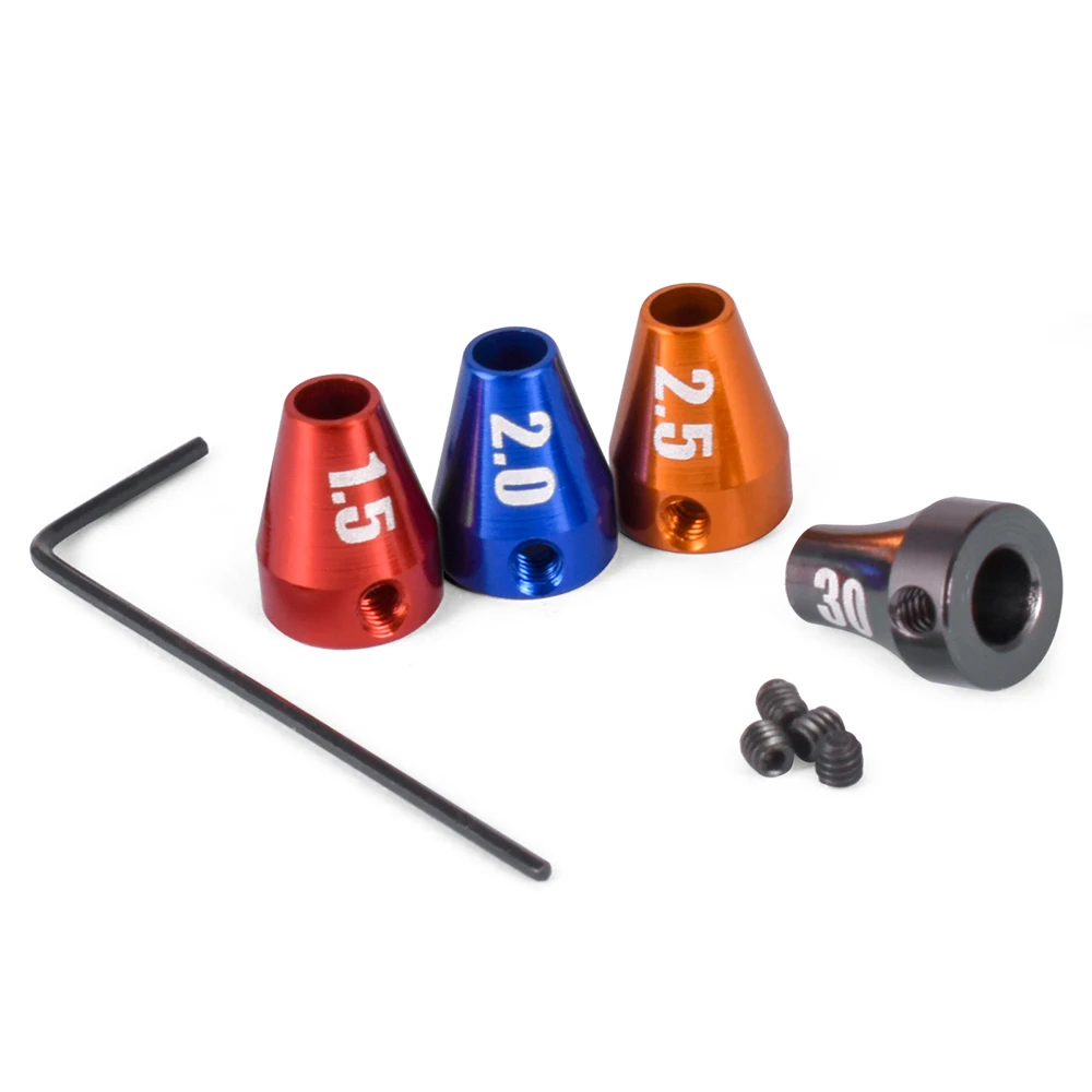 RC Hex Treiber Set 4 stücke 1,5mm/2mm/2,5mm/3mm Stahl Schrauben dreher Werkzeug mit Sechs kant schlüssel Kragen Set für RC Hubschrauber Auto Drohne Boot – Detail 9
