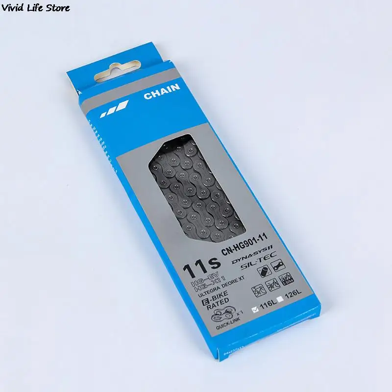 

Велосипедная цепь 11 скоростей HG901, велосипедная цепь 11 в, компоненты и запчасти для горных и шоссейных велосипедов, 116 звеньев, аксессуары для горных велосипедов
