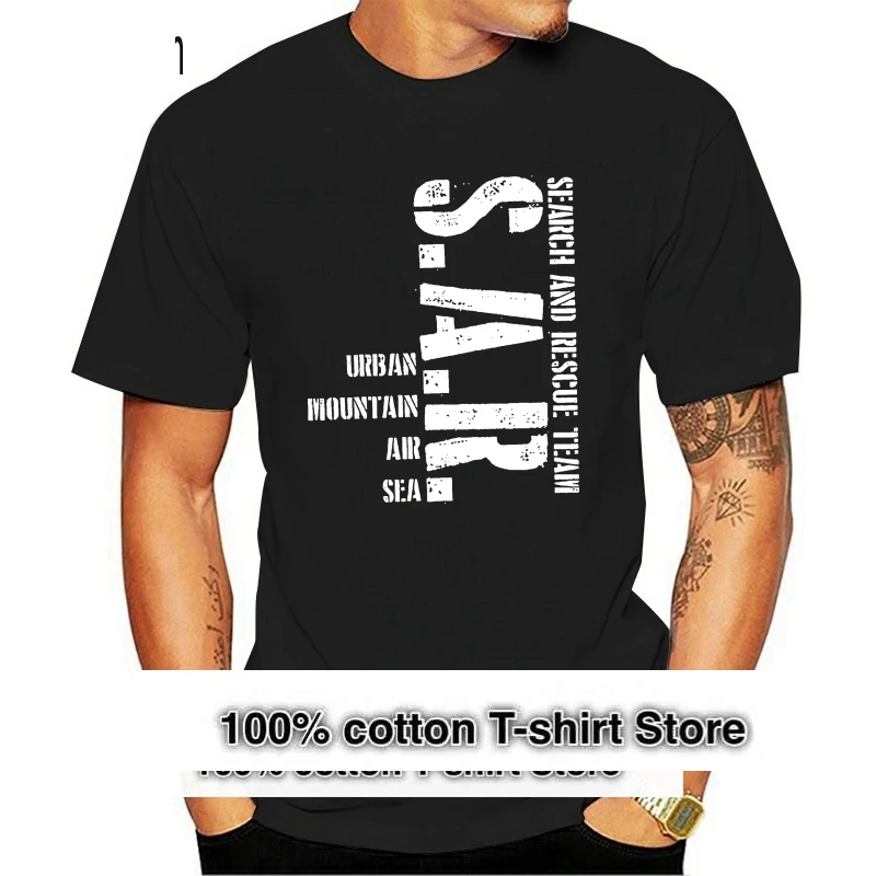 Newest 2019 Men’S Fashion Search  Rescue Crew SAR Emergency Response Team T-Shirt
