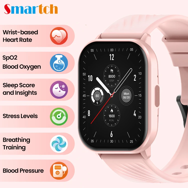 

Смарт-часы мужские с Bluetooth, пульсометром и голосовым помощником