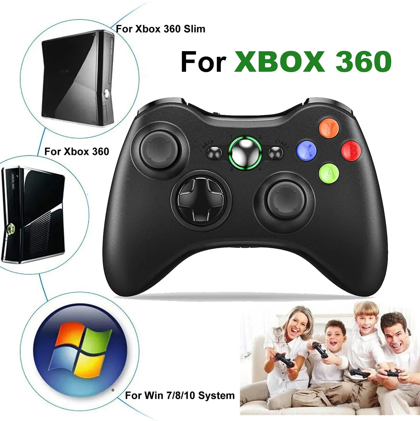 Gamepad-sem-fio-para-Xbox-Controller-Controle-do-console-Microsoft-Game ...