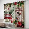 Christmas Window Curtains Decor For Home Bedroom Kitchen Living Room Christmas Ornament Xmas Gifts Navidad Natal New Year 2024 5