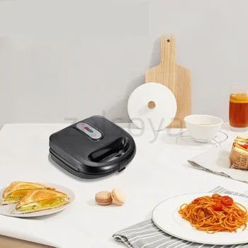 6 in 1 breakfast machine sandwich machine waffle machine shell doughnut cake machine Panini nut machine electric griddle - Image 5