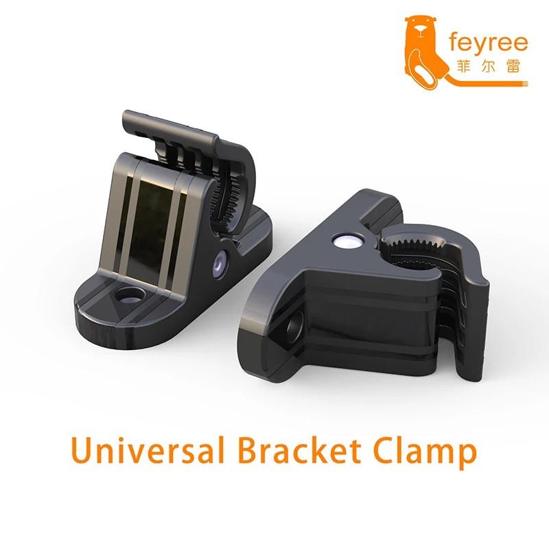 universal bracket clamp accessories diy fixed metal clip fittings screw light mounting holder for microphone desk lamp lamp clip feyree 2pcs Universal Bracket Clamp Fixed Clip Screw Mount Holder Stand for Type 1 j1772 Portable EV Charger Type 2 Electric Car