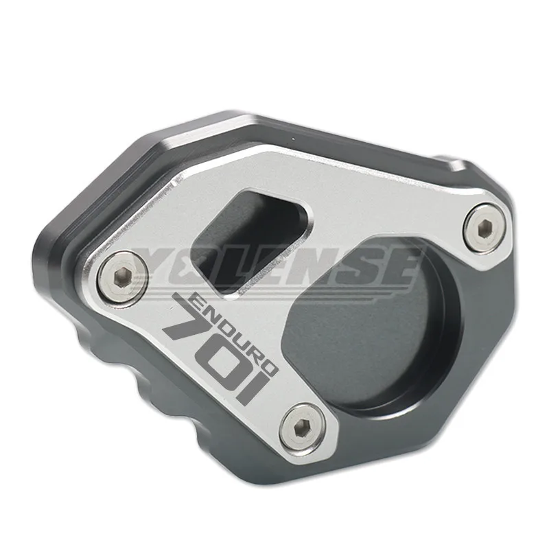 Motorcycle Kickstand Foot Side Stand Extension Pad for Husqvarna 701 Enduro SMC 701Enduro