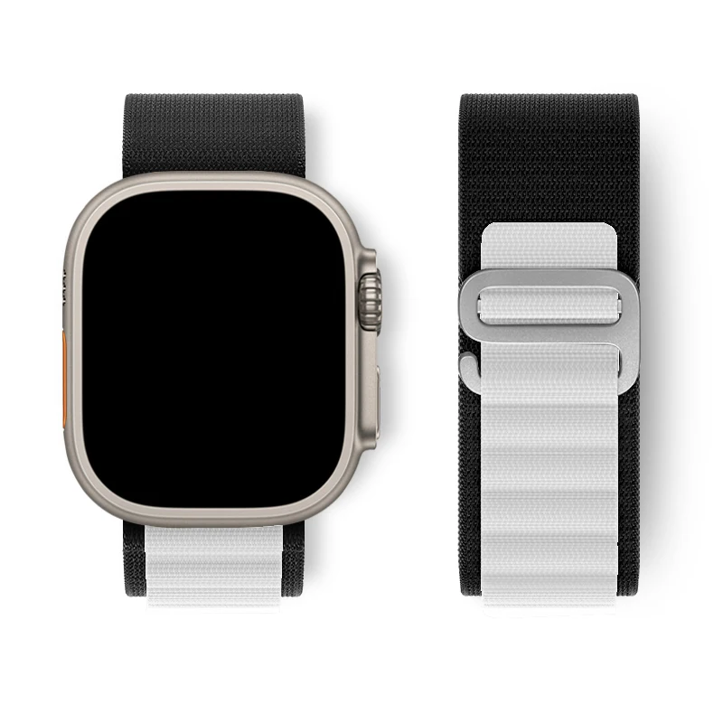 Nylon Alpine Loop Strap for Apple Watch - Durable and Stylish Bracelet Band