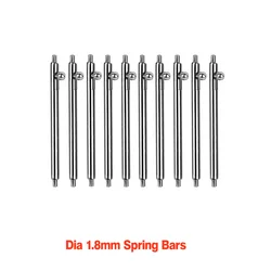 Quick Release Spring Bars for Watch Straps - 10/20PCS, 1.8mm Diameter (10PCS)