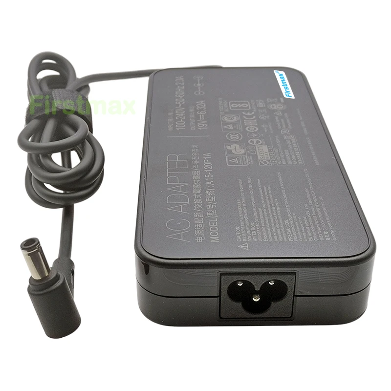 Fonte de Alimentação do Portátil 19v 6.32a 120w ac Adaptador Carregador A15120p1a Adp-120rh bs para Asus Fx505a Fx505dd Fx505dy Fx505gd Fx505ge - Imagem 5