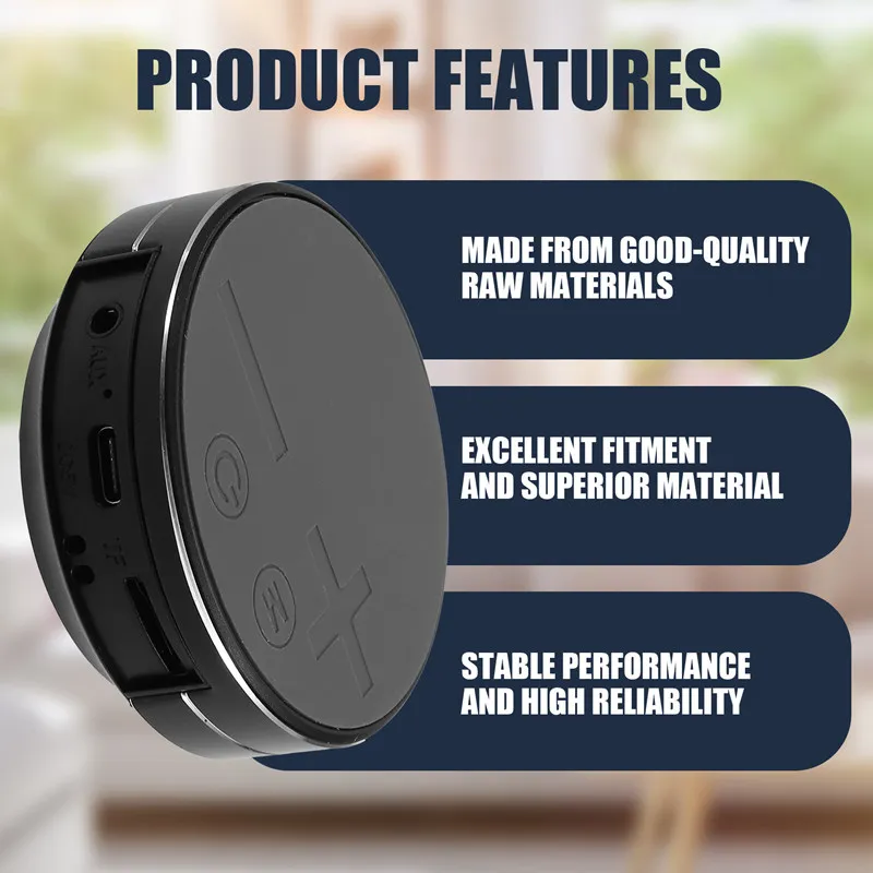 Extra Large TWS Bone Conduction Bluetooth Speaker Wireless Can Be Plugged Into Card Subwoofer Speaker