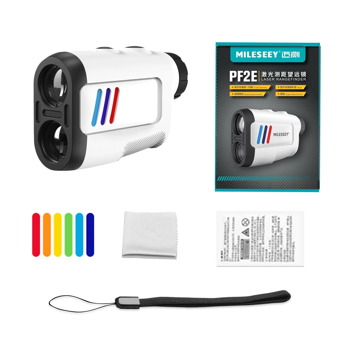 ゴルフ用距離計 Mileseey PF210 レーザー 1m〜600m スコープ スロープ調整モード Mileseey PF210 レーザー距離計 ゴルフ 1m~600m 距離測定器 ゴルフ