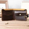 Customized Pure Leather Wallet for Men with Coin Pocket Best Personalised Designer Genuine Leather Mens Wallet with Coin Pocket 4