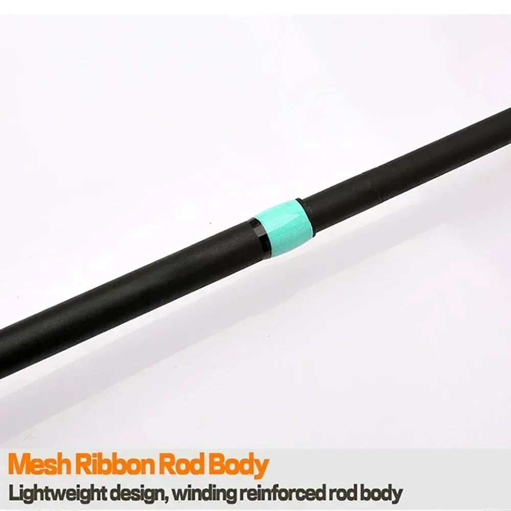 4 Sections Spinning Fishing Rod M Power Carbon Casting Fishing Rod 1.65m/1.8m/2.1m Portable Carbon Fiber Fishing Pole