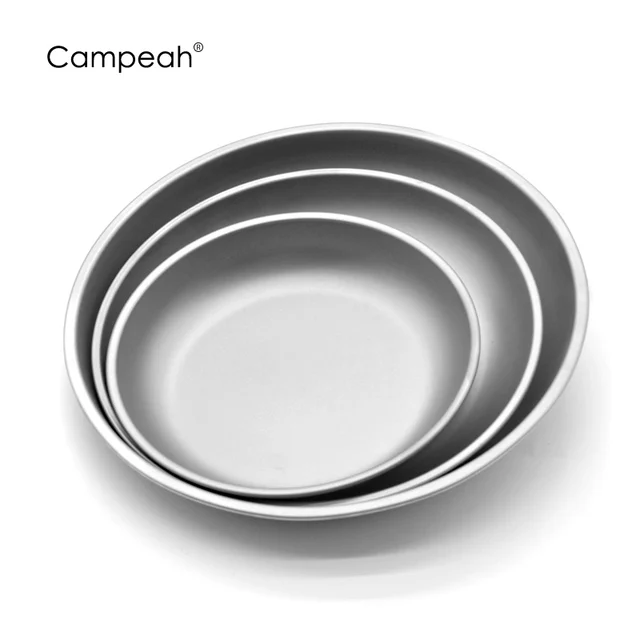 Titanium camping plate set Camping Equipment Cooking Camping Boutique